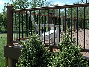Capped composite deck